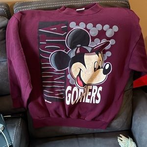 University of Minnesota Mickey Mouse crewneck vintage